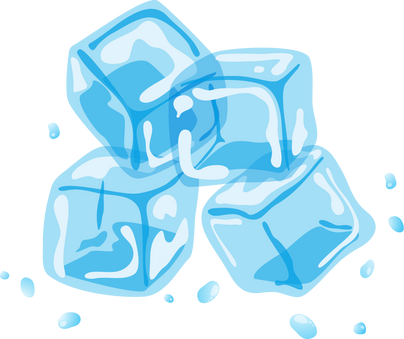 Ice Cubes Illustration
